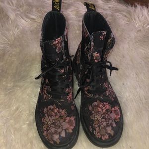 Floral Doc Martens